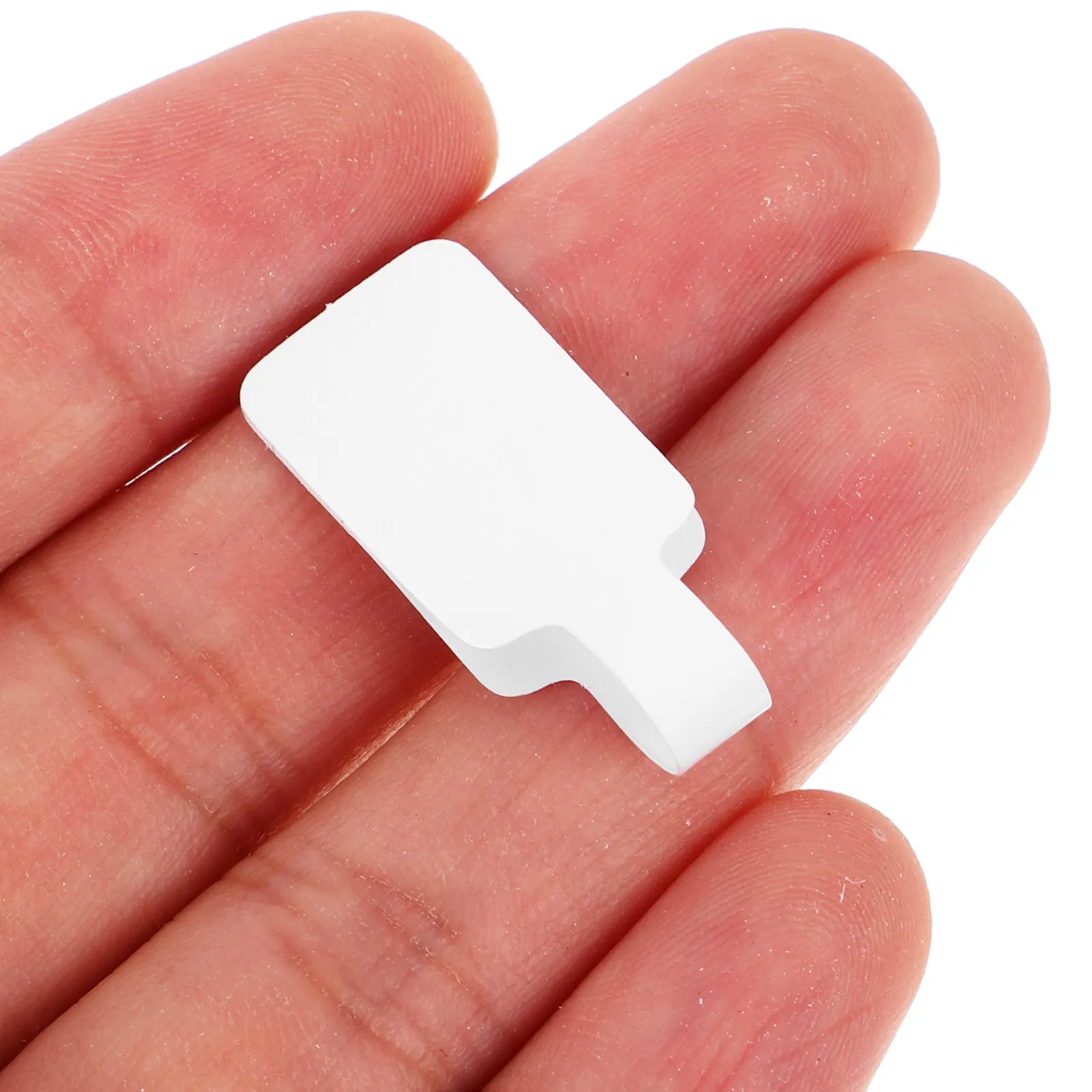 

100Pcs Self-Adhesive Jewelry Price Tags Blank Paper Stickers for Rings Earrings Necklaces Bracelets DIY Crafts Display Labeling