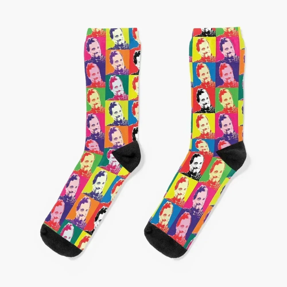 Stephen Sondheim [PopArt] Socks custom Soccer Socks Female Men's