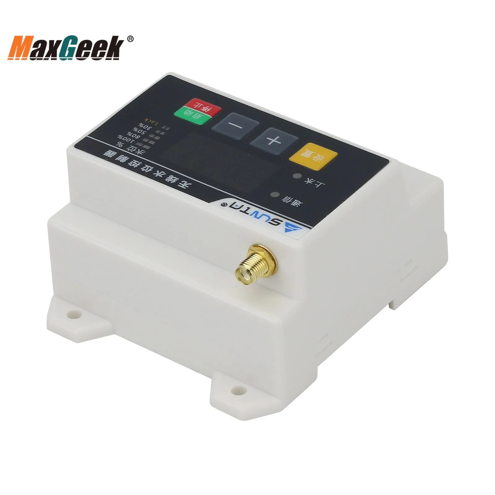 Imagem -05 - Maxgeek-controlador de Nível de Água Automático sem Fio sem Barreiras Adaptador de Energia S200-d 1000m