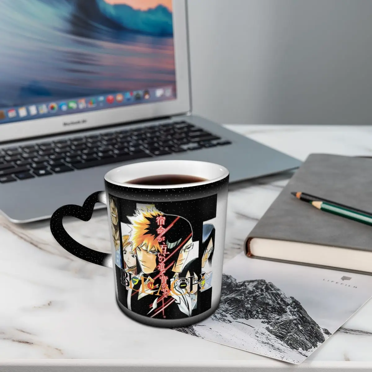 Bleach Anime Mug Funny Ceramic Coffee Cups Tea Mugs Milk Cup Drinkware Gifts for Friends