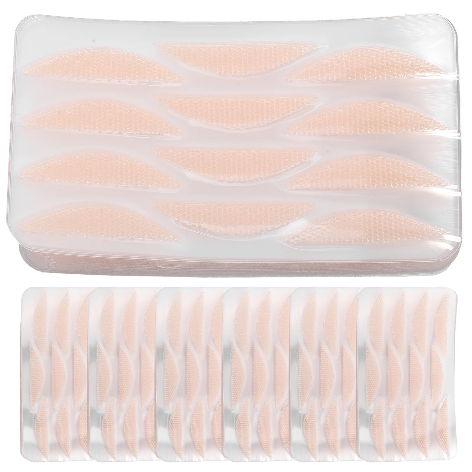 50 vellen dubbele ooglidstrips Traceless ooglidtapes voor ogen met capuchon Lichtgewicht waterdicht oogmake-uphulpmiddelen Comfortabel