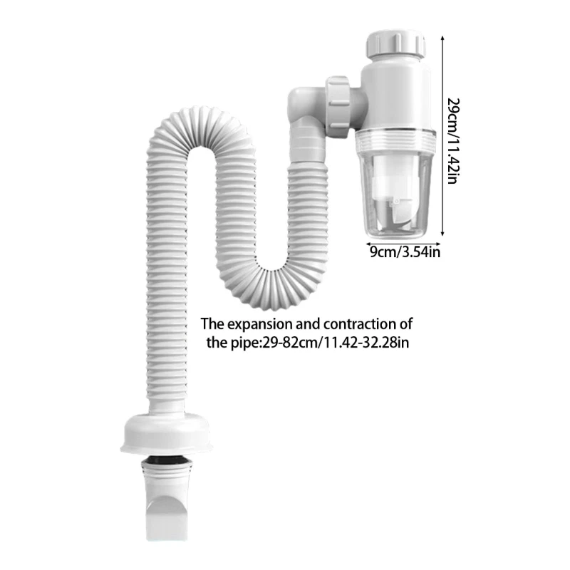 Pipe vidange d'évier cuisine