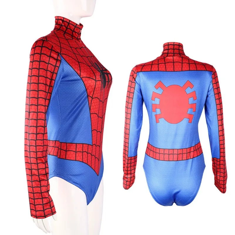 سبايدرمان ملابس السباحة تأثيري للرجال والنساء ، بذلة خارقة البطل ، بدلة الرجل الحديدي سبانديكس للكرنفال ، ملابس حفلات للهالوين