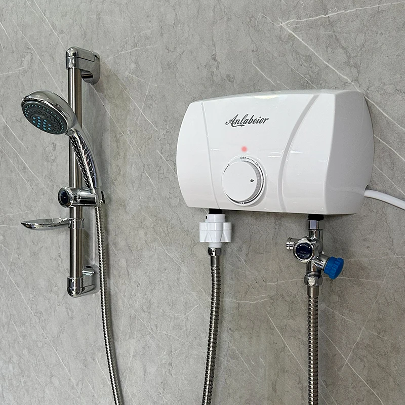 Oem Accepted Small Size Best Safe And Reliable Portable Bath Mini Bathroom Electric Tankless Water Heater