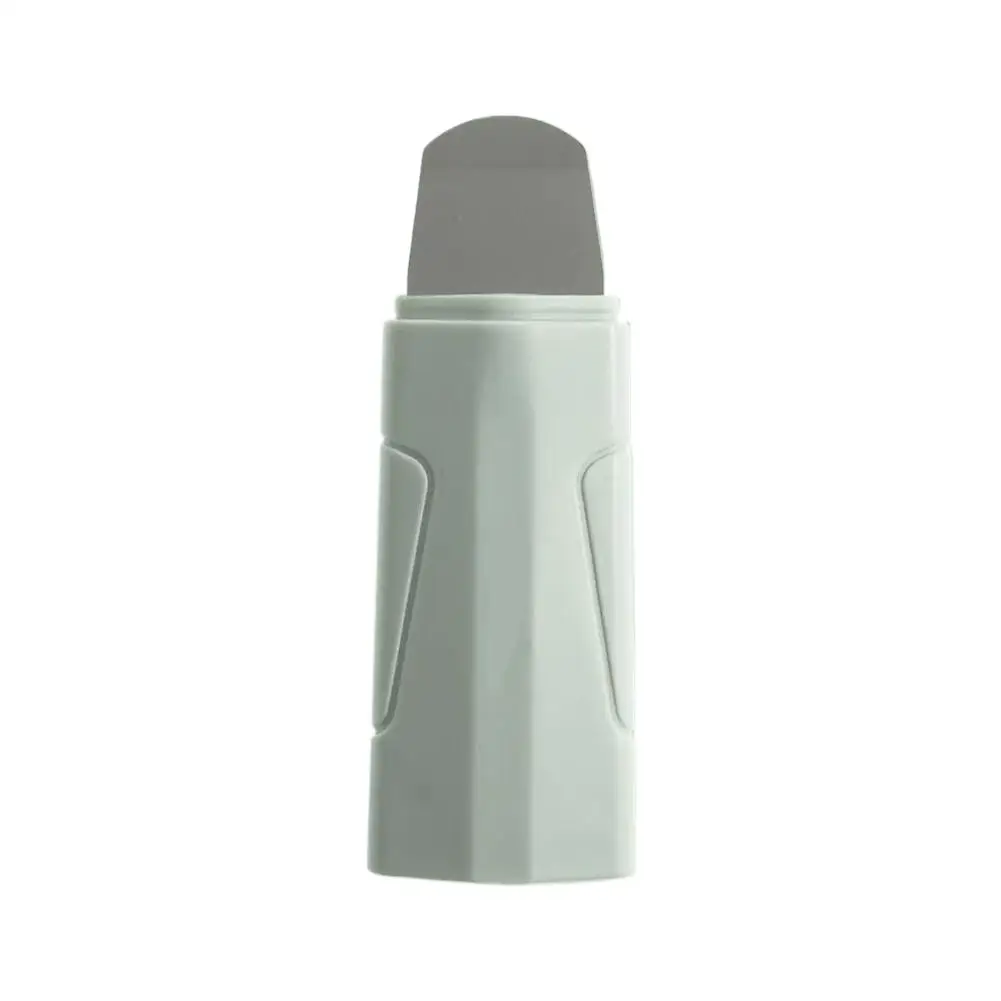 Ergonomie Zwarte schep Mee-eters verwijderen Gezichtshuid Scrubber Peeling Diepe reinigingstool Poriereiniger Huidverzorgingstool