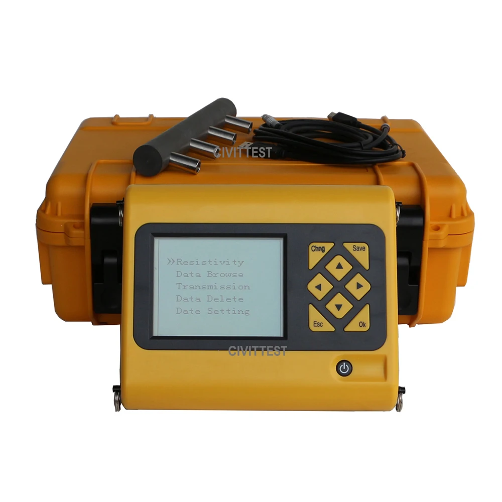 

High quality Concrete NDT tester electrical resistivity measuring instruments meter