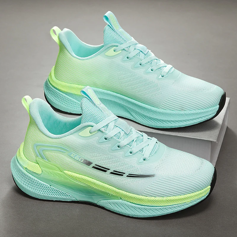 

2025 Mesh Breathable Lightweight Sports Shoes Non-slip Wear-resistant Walking Shoes Competition Training Running Shoes