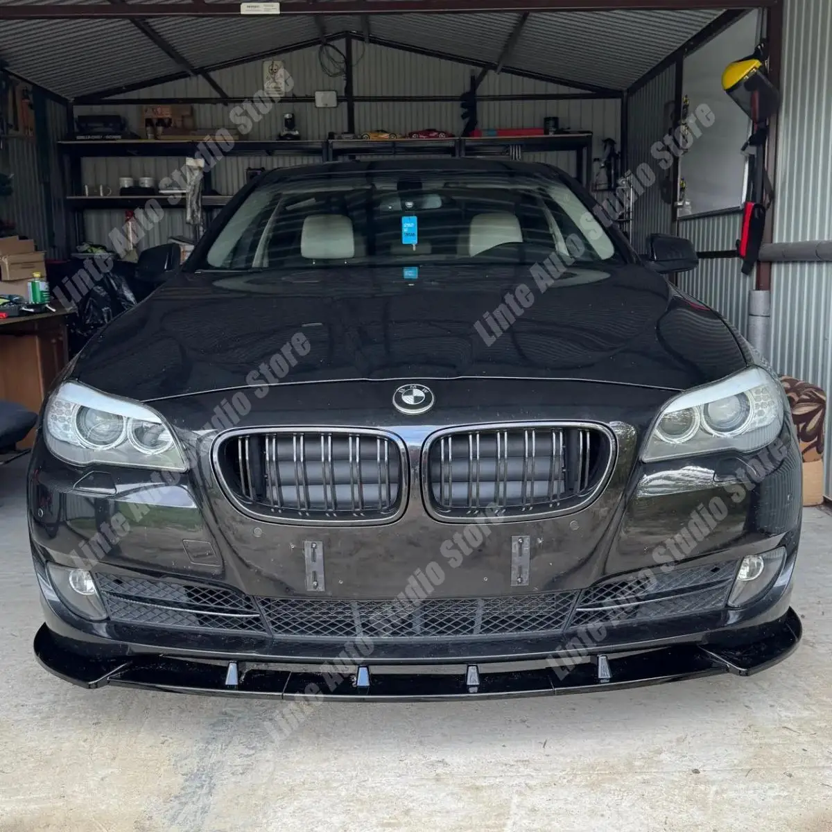 

Front Bumper Lip For BMW 5 Series F10 F11 Standard 520i 530i 2011-2014 Pre-facelift Spoiler Splitter Under Chin Body Kits Tuning