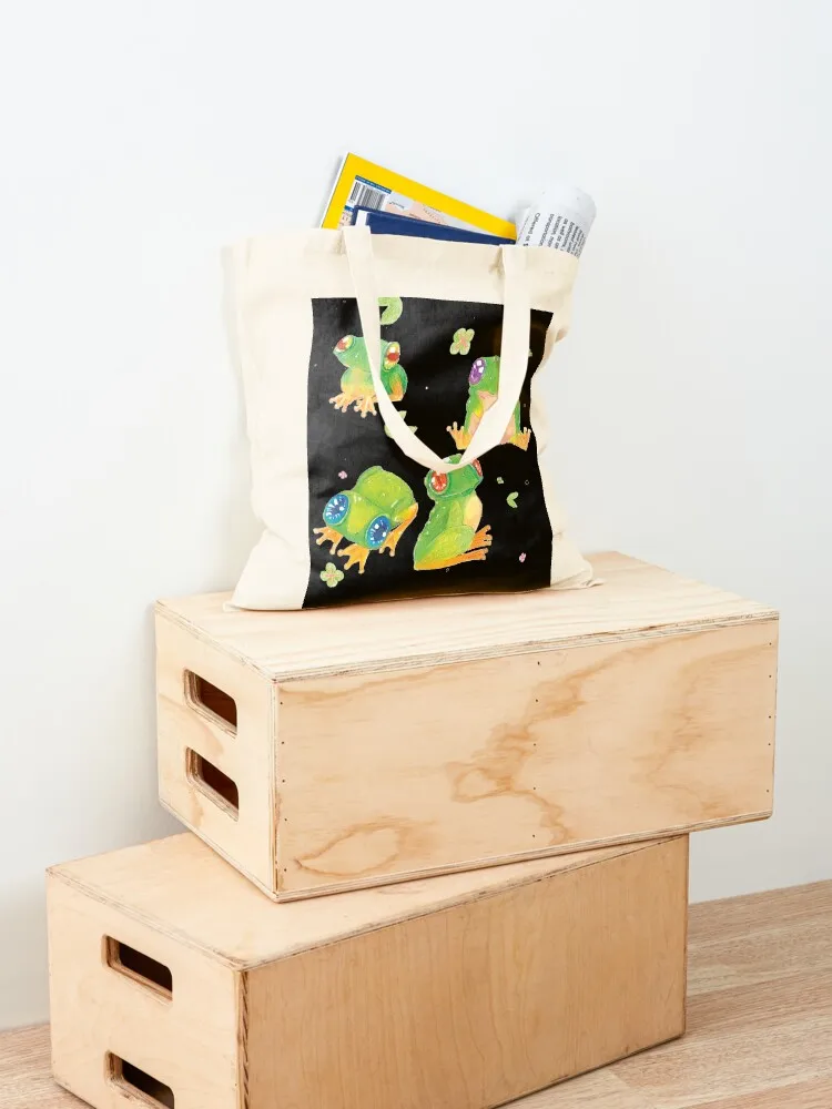 Frogs Tote Bag Canvas bag Women's beach bags bag for beach shopper women canvas