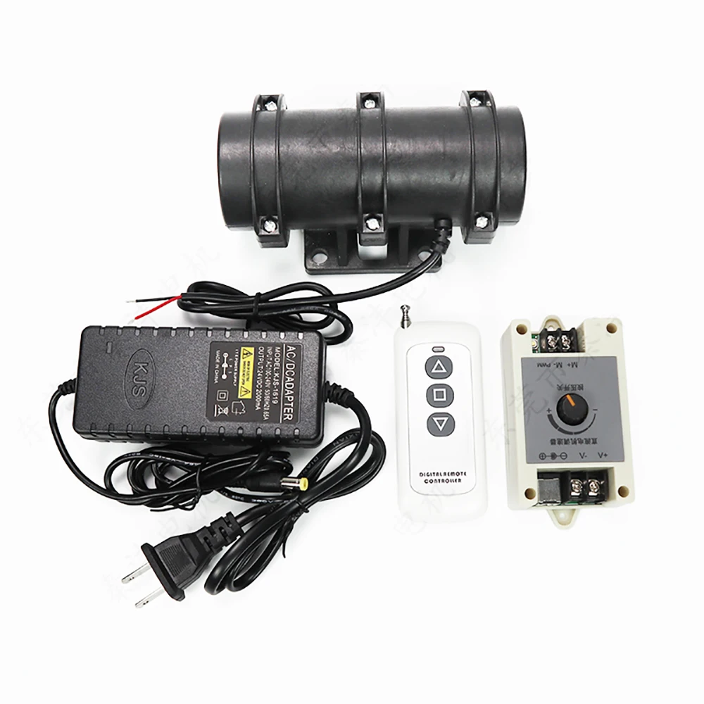 DC 12V/24V Vibrating Motor Truck Driving Warning Shaker Eccentric Axis Movement For Industry Vibration Screen Massage Bed 20W