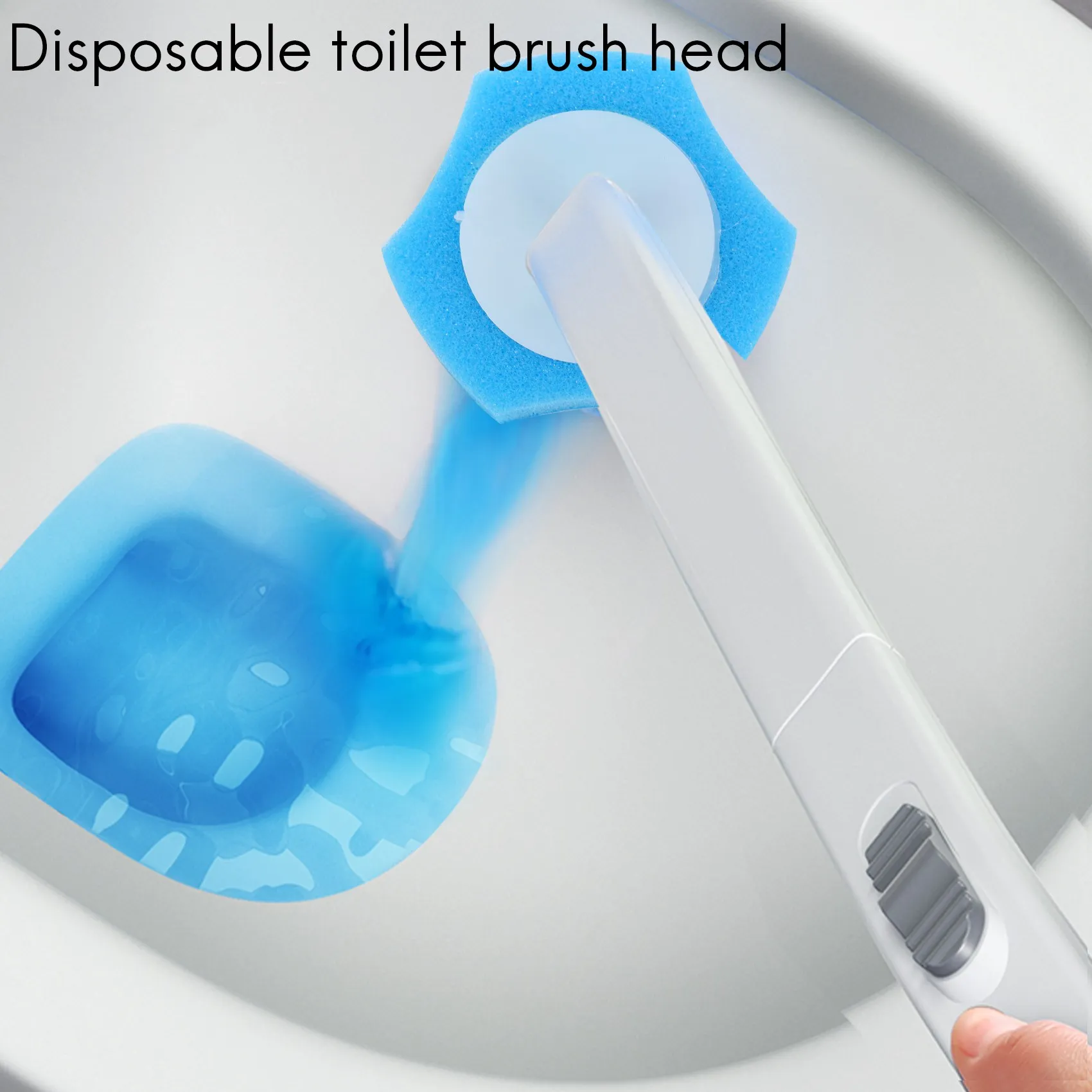 AC88-32 Pcs Toilet Stick Replacement,Toilet Cleaner Replacement,Disposable Toilet Brush Head,Toilet Brush Replacement Head