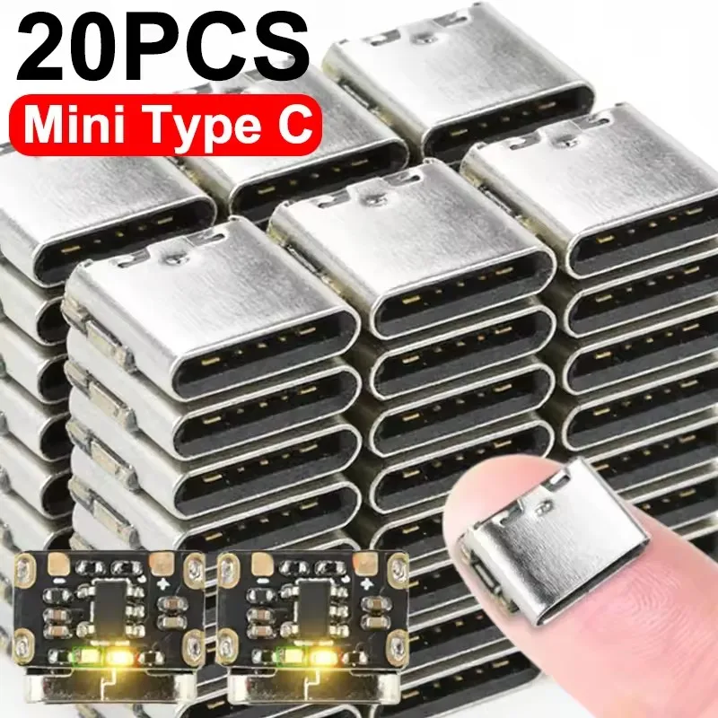 1-20Pcs Type C Lithium Battery Charger Board Mini Charging Module Type-C Interface for DIY Power Supply Connector Accessories