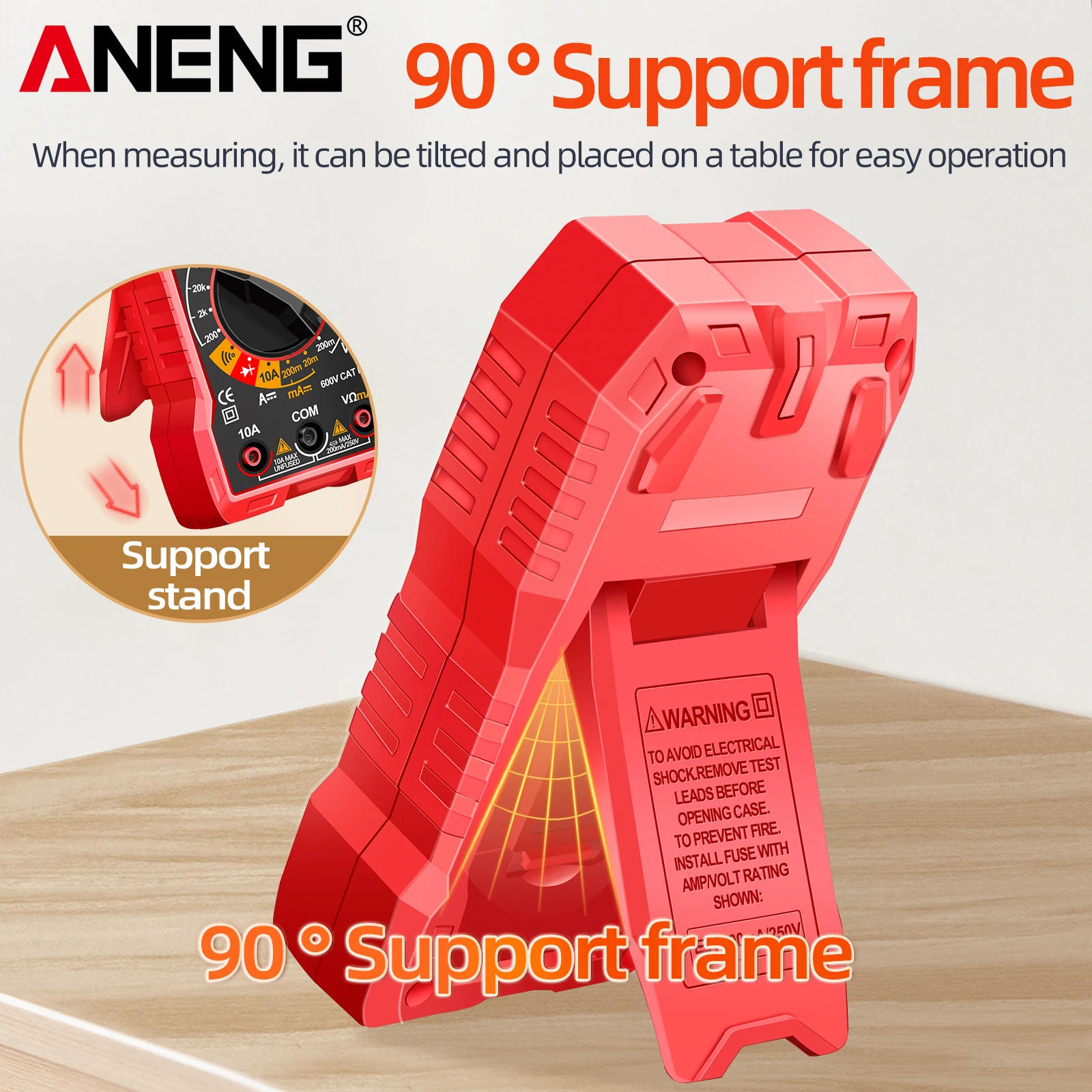 ANENG SZ06 Multifunctional AC/DC Voltage Meter Current Smart Digital Multimeter Resistance Portable Electrician Profession