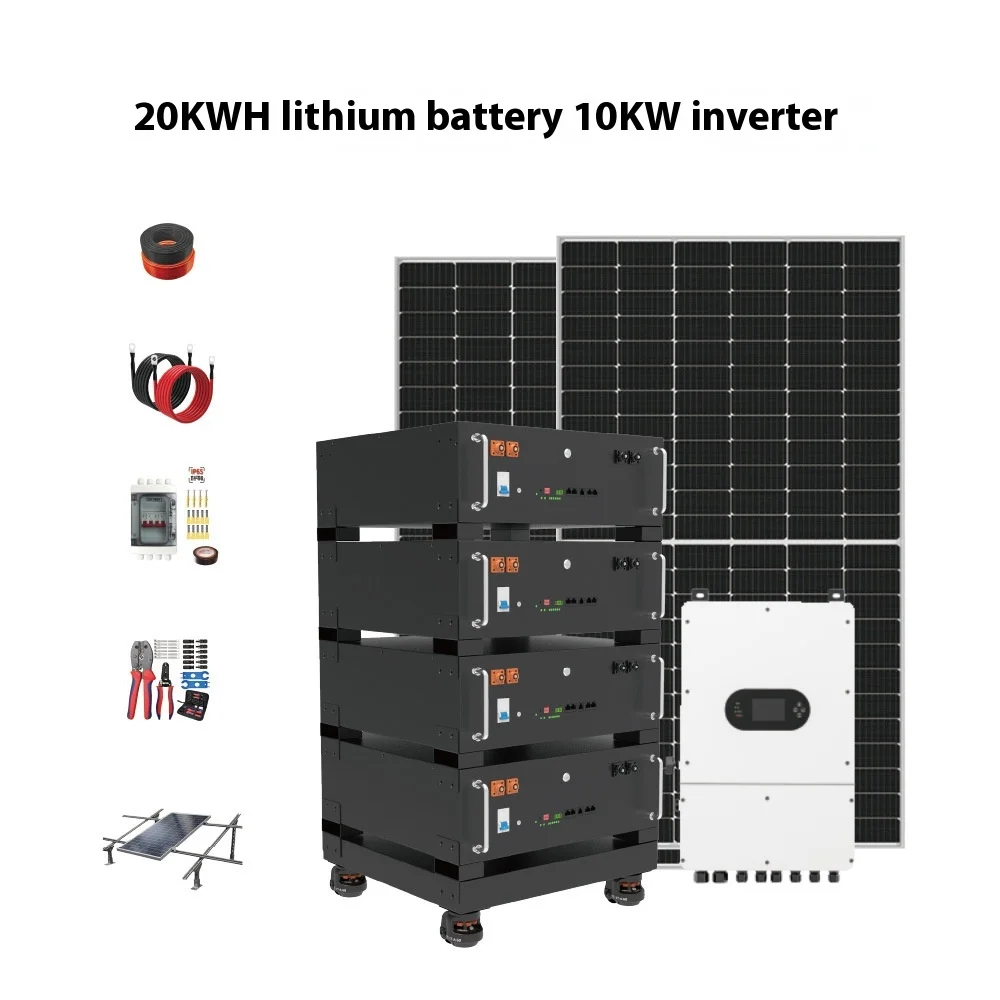 51.2V Home PV Solar System 100Ah LiFePO4 Energy Storage Battery Rack Mounted for Home Solar System