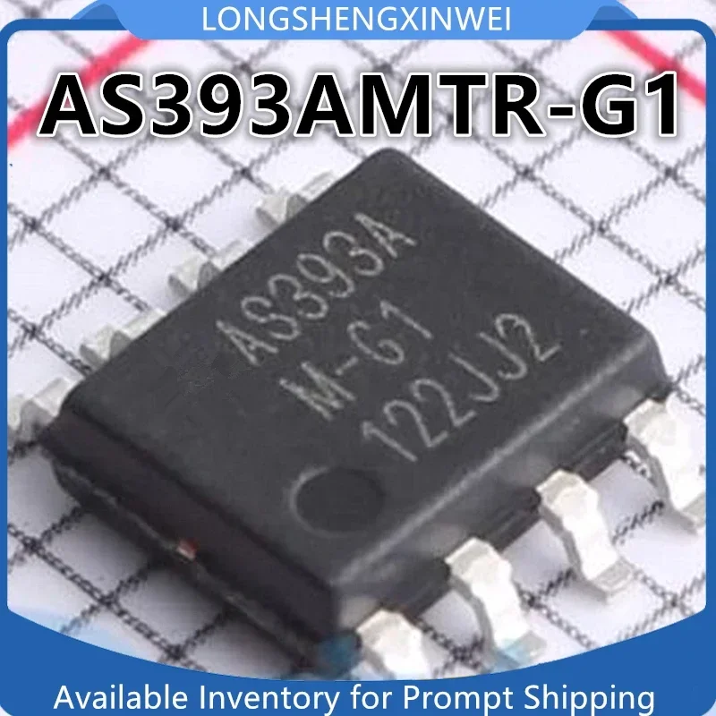1 قطعة AS393AMTR-G1 طباعة الشاشة AS393AM-G1 SMT SOP8 SOIC8