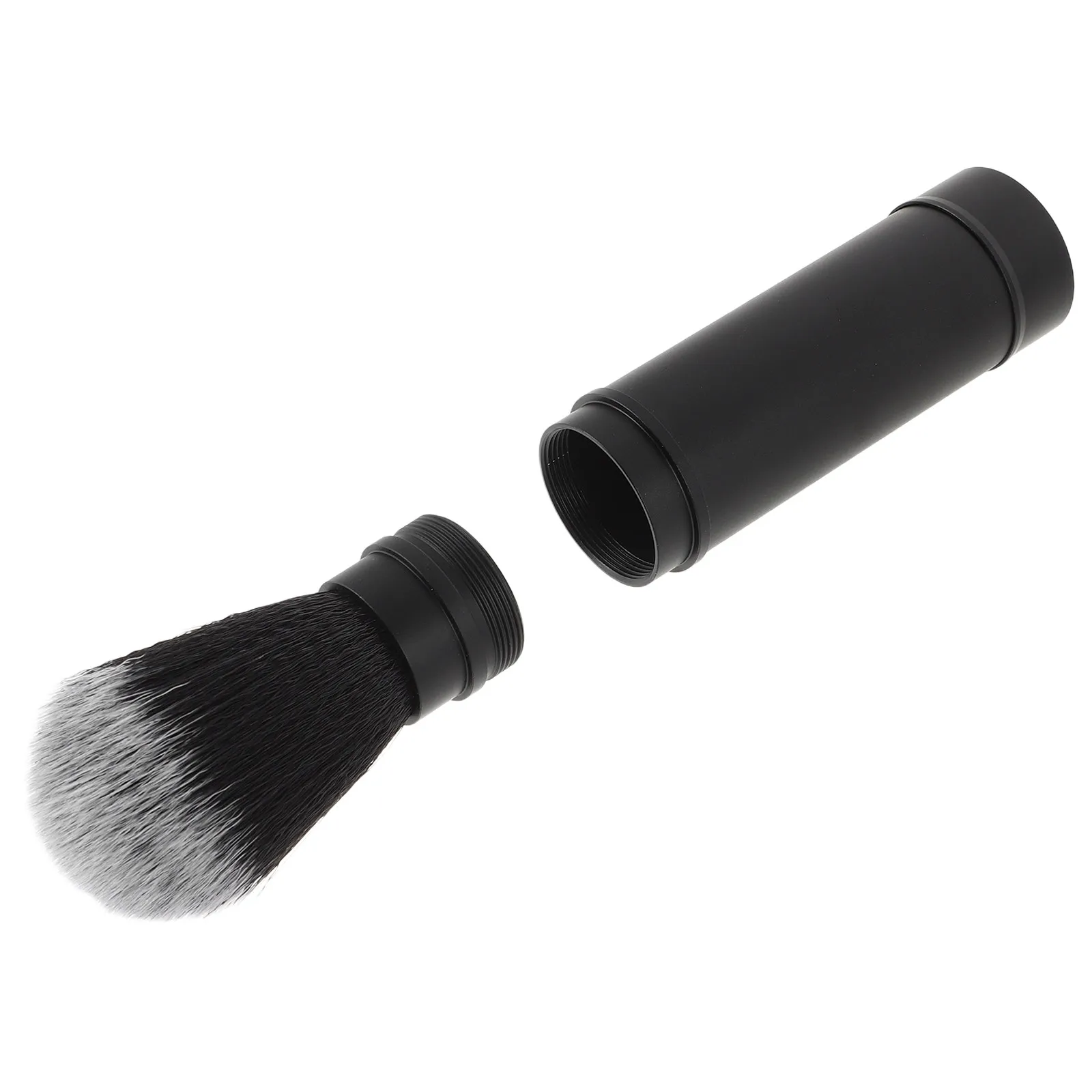 

Современная металлическая кисточка для бритья для мужчин, с синтетическим ворсом, быстро смывается, разборная конструкция, компактная, портативная, для путешествий, бережная к коже