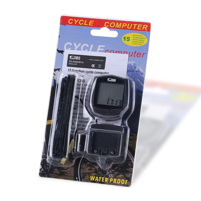 Waterproof Wired Digital Bike Ride Speedometer Odometer Bicycle Cycling Speed Counter Code Table Bicycle Bike Accessories