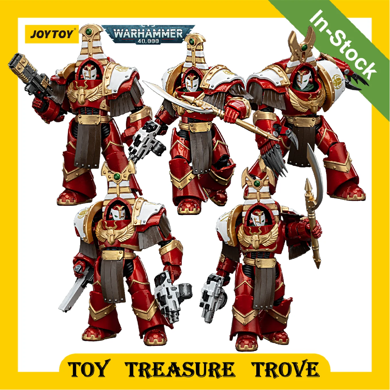 [IN STOCK] JOYTOY Warhammer 30k 1/18 Action Figure Thousand Sons Sekhmet Terminator Cabal Anime Military Toy