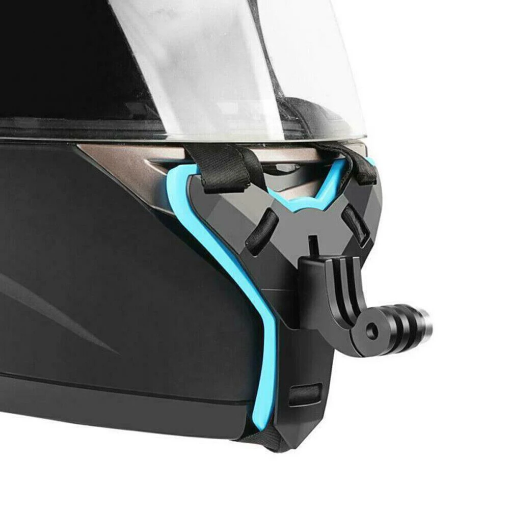 Brand New High Quality Mount Strap Helmet Straps Shockproof Accessory Anti-skid Camera Helmet Holder Motorcycle