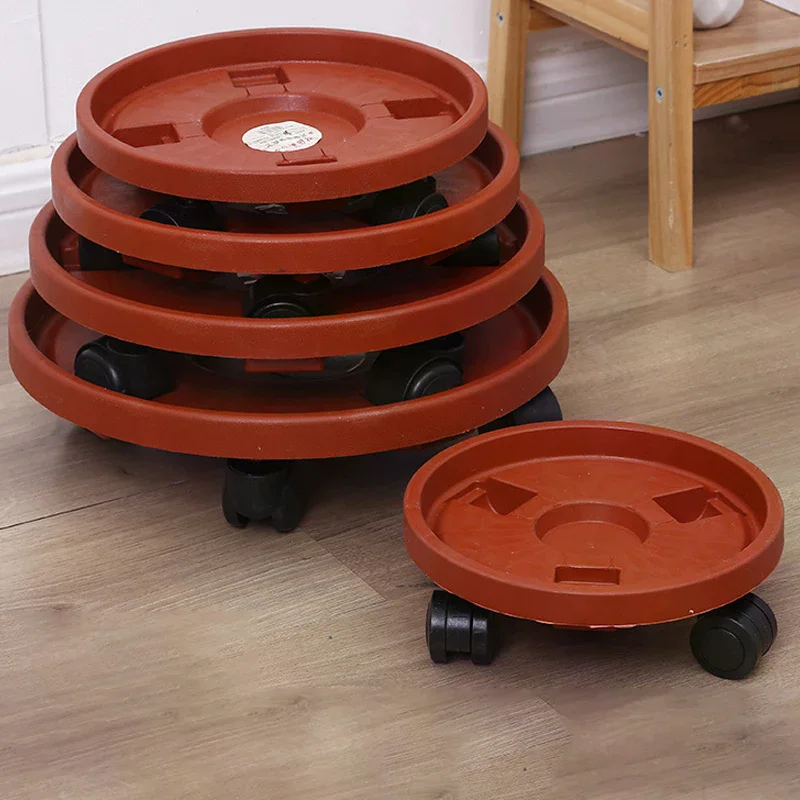 With Outdoor Stand Plant Pot Indoor Balcony RACk Universal Heavy Rolling Wheel Tray Flower And Removable