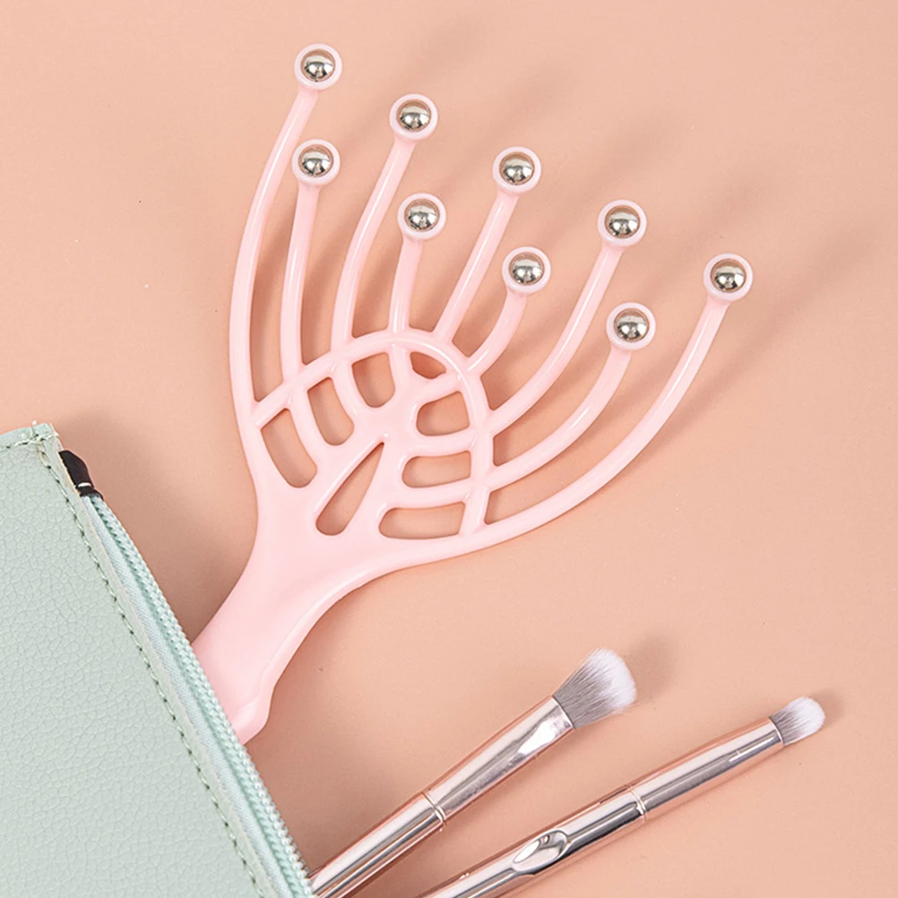 

2pcs Massage Handheld Scalp Massager Tool for Head Neck Shoulder Relaxation Acupuncture Pen Spa Equipment