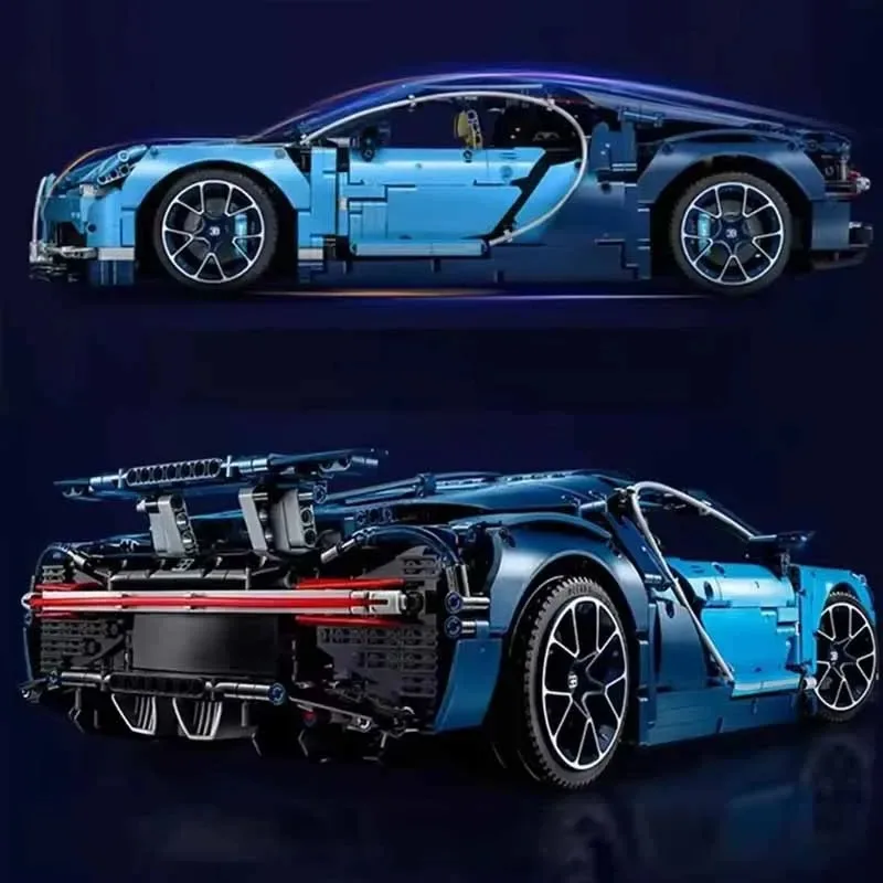 3599 stks Bouwstenen Bugatti Chiron Super Sportwagen Speelgoed Compatibel met 42083 Racing Model Set Cadeau voor Jongens