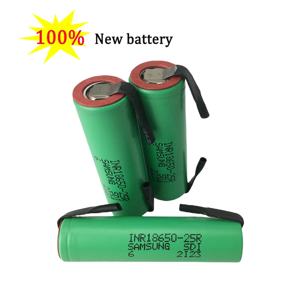 3.7V 2500mAh 18650 Rechargeable Li-ion Battery For 18650 Toys, Tools, Flashlight Battery Etc