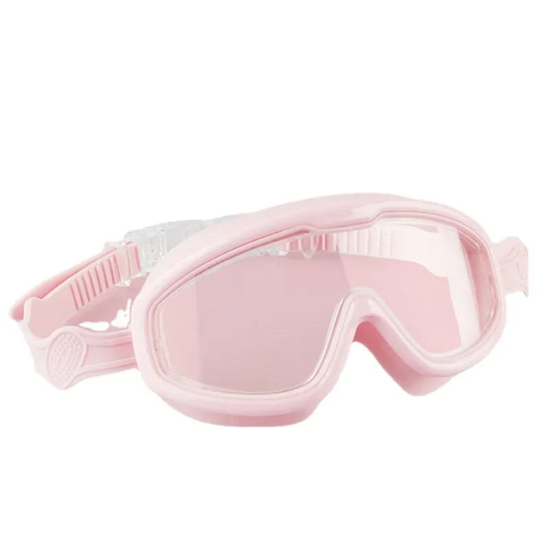 New Children's Waterproof Non-Fogging Swimming Glasses HD Swimming Goggles Children's Large Frame Swimming Goggles 2022