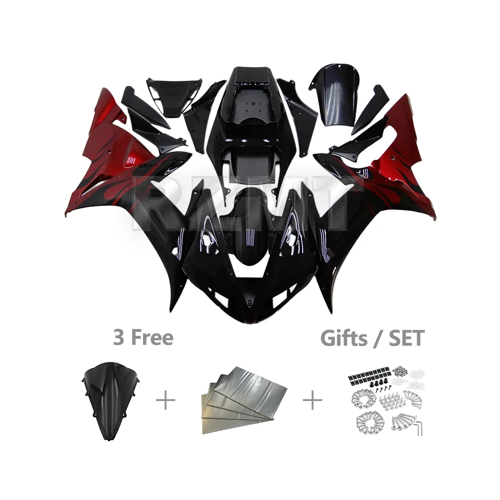

Motorcycle Fairing Kit For YAMAHA R1 2002-2003 YZF YZF-R1 ABS Plastic Fairings Body Kits Set High Quality Accessories Y1003-122a