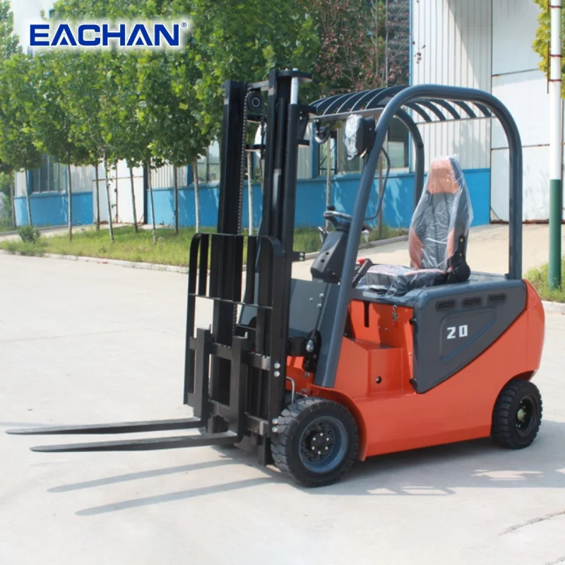High Quality CE Zero Emission Electric Forklift Fast Charging New Energy Forklift 2 Ton 4Wd Farm Forklift Electric Customized