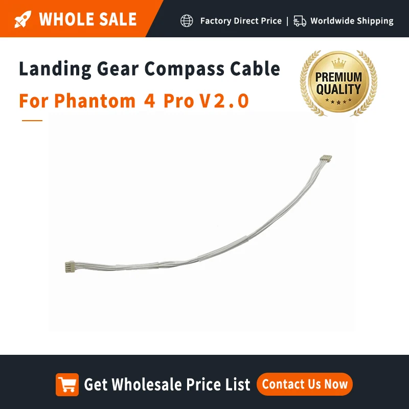 Factory Direct Landing Gear Compass Cable for DJI Phantom 4 Pro V2.0 RTK | Drone Repair Parts Bulk Stock Supplier Ready Stock