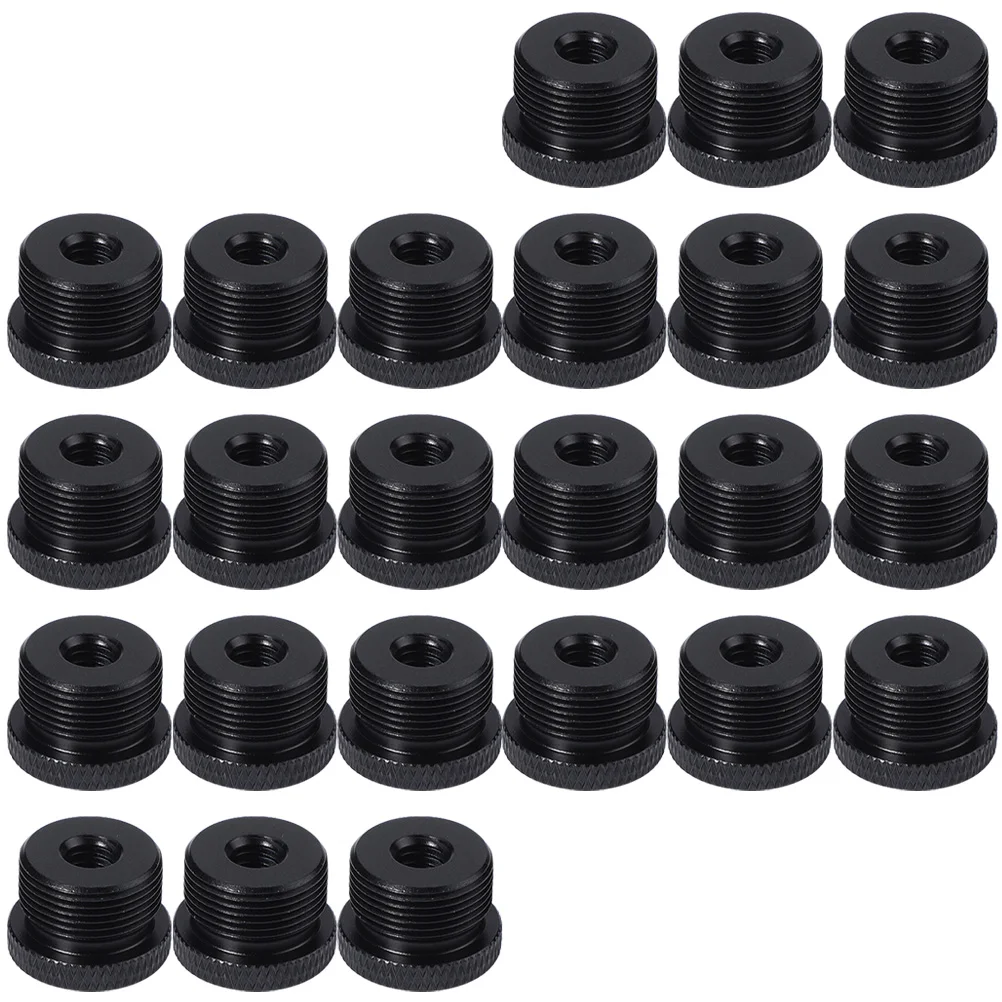 

30 Pcs Microphone Stand Adapter Mount Flange Screw Thread Adapters Recorder Holder for