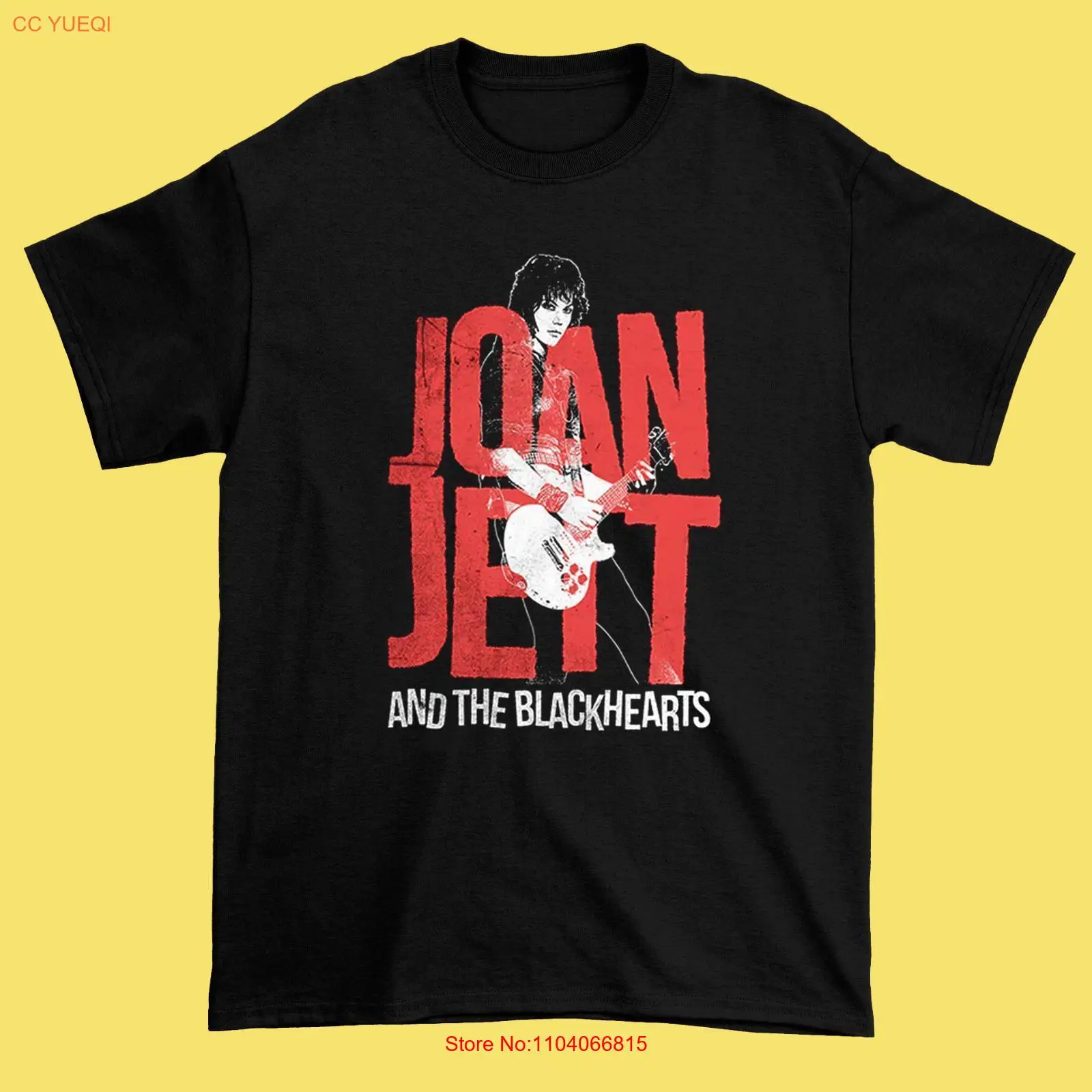 New Joan Jett and the Blackhearts Black unisex S-234XL Unisex Shirt D434