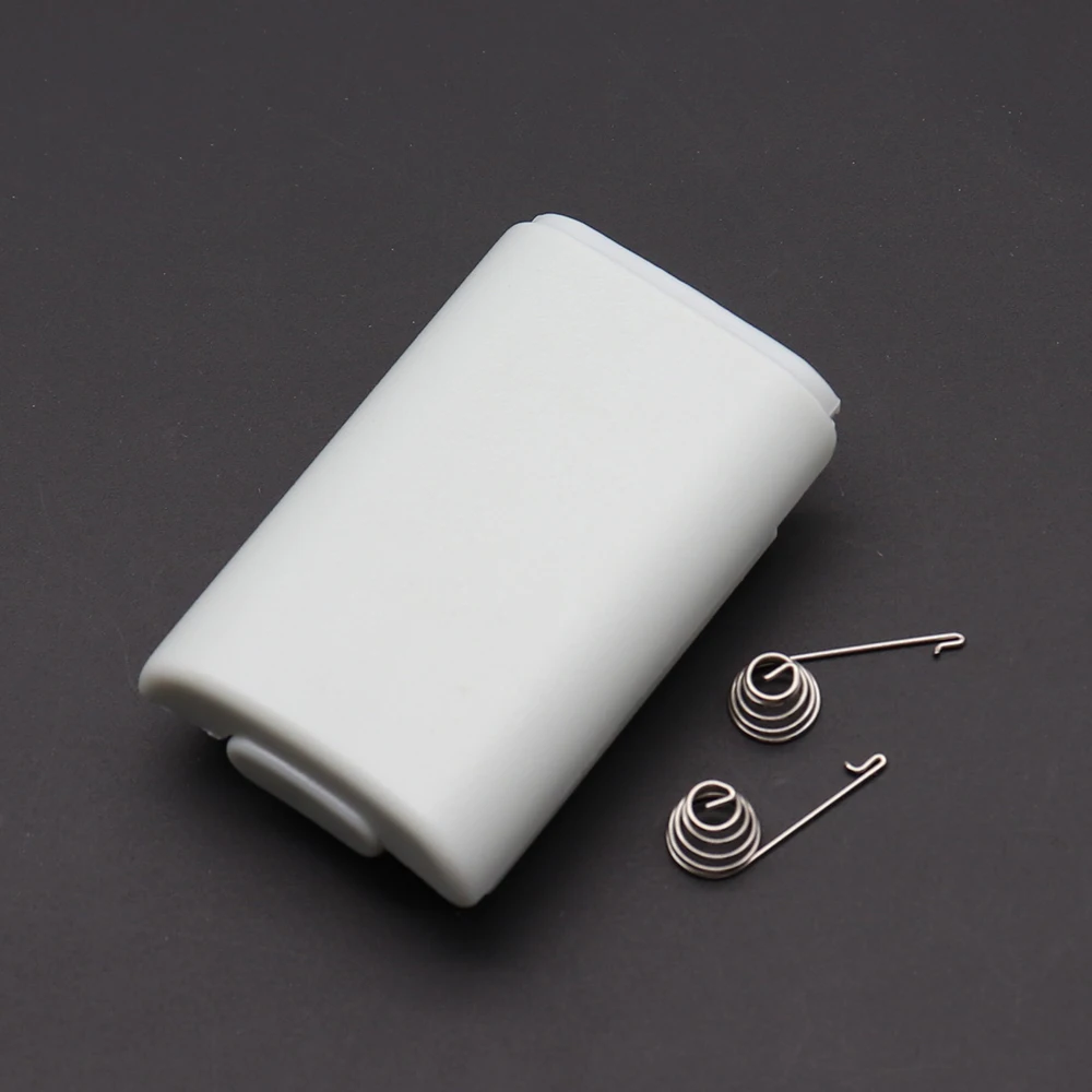 

1 Set Battery Back Cover For Xbox 360 Controller Wireless Controller Battery Cover Battery Spring Repair Replacement Accessories