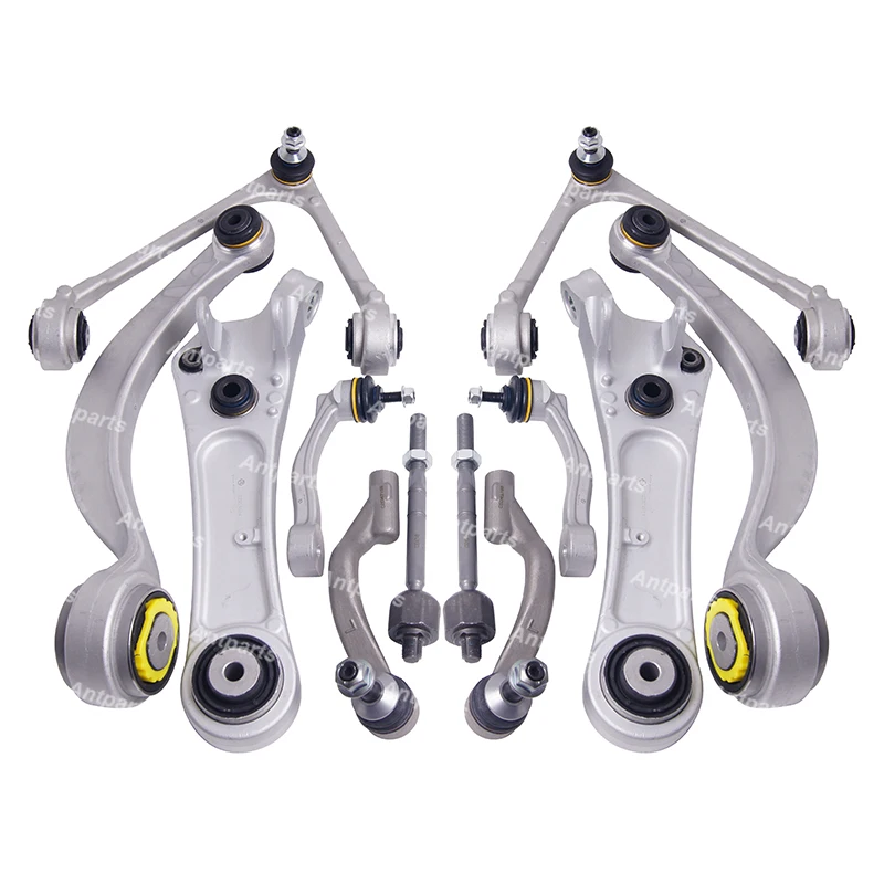 10Pcs Front Suspension Control Arm Kit for Jaguar F-TYPE X152 2WD RWD 2013-2024 T2R18864 T2R5950 T2R5962 C2P16948 C2P16949