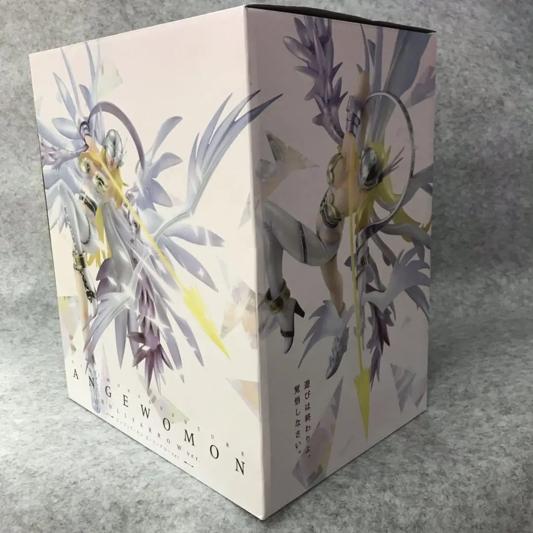 

24CM 2026 Digimon Adventure Anime Figure Angewomon Yagami Hikari Childhood Goddess Exquisite Desktop Ornaments Toys Gifts