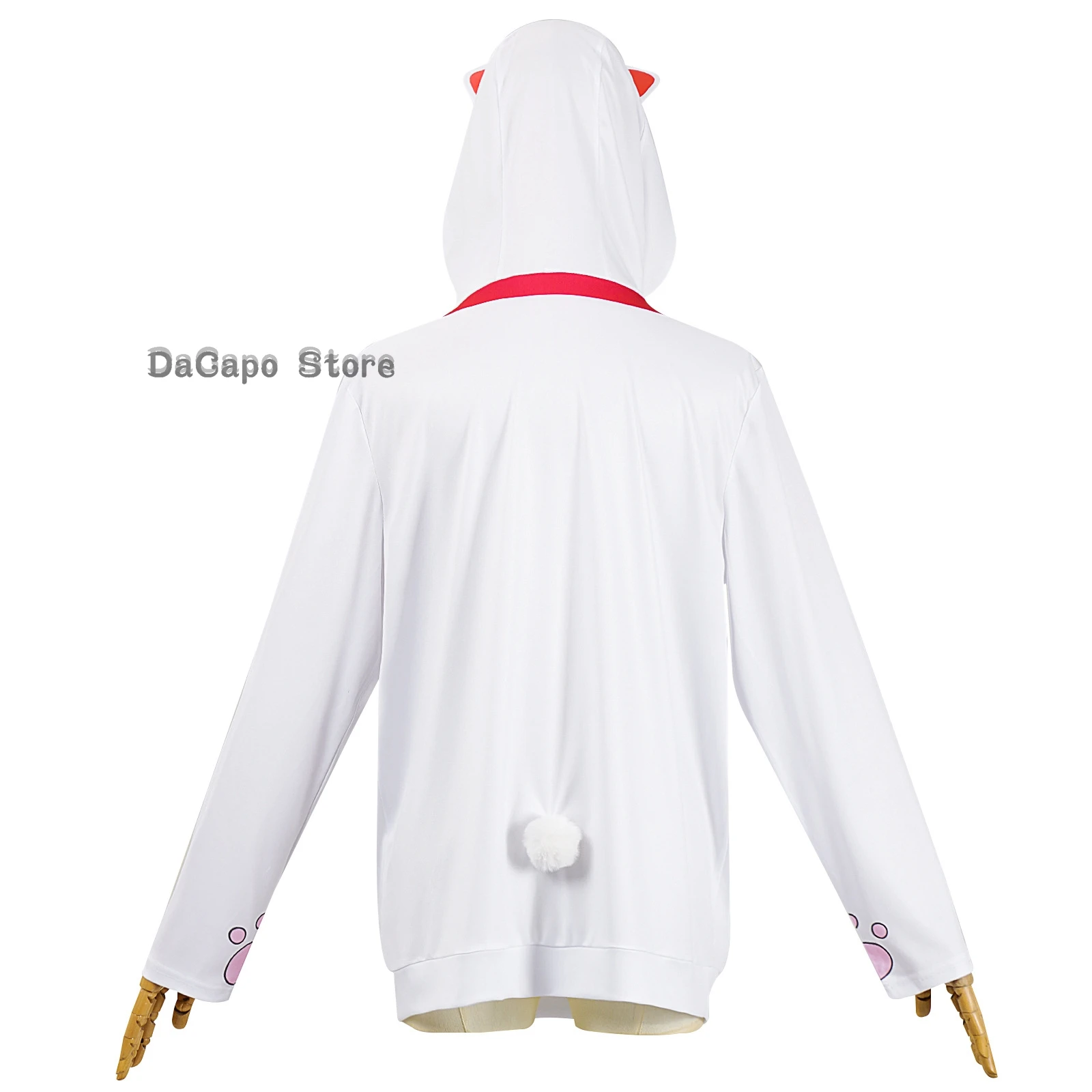 أزياء داندادان توربو الجدة التأثيرية بقلنسوة علوية هدية لطيفة يوكاي كيرو بابا تابو بابا محشوة على شكل قطة محظوظة ملابس لطيفة