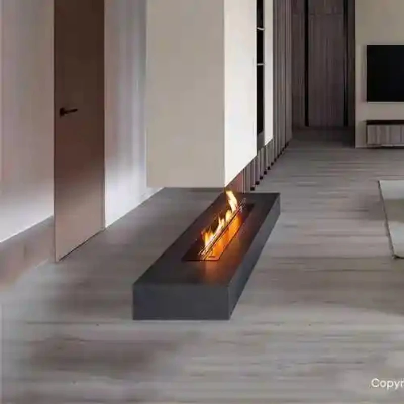 Tuya WiFi Bioethanol Burner Bio Kamin Electric Ethanol Stove Fireplace