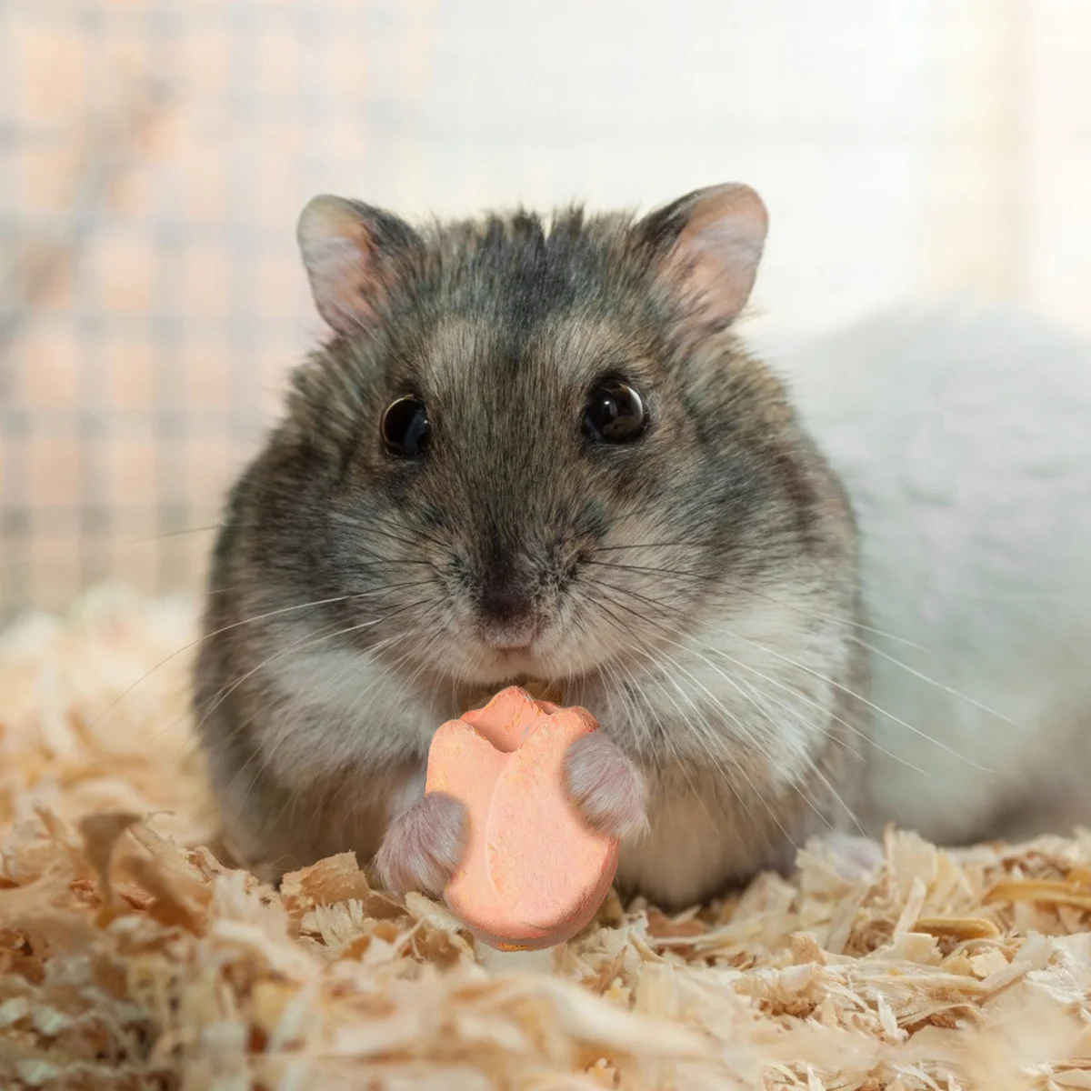 

15Pcs Small Animal Mineral Stone Calcium Chewing Block Bananas Grapes Shape for Hamster Rabbit Parrot Guinea Pig Squirrel