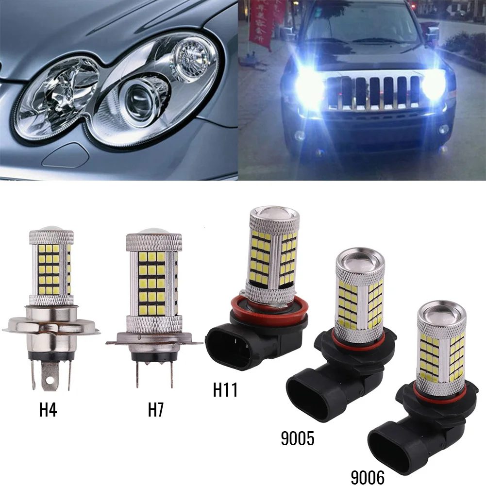 Автомобильные фары дальнего света 12 В постоянного тока противотуманные фары 6000K H4/H7/H11/9005/9006