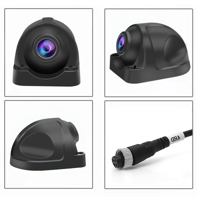 1080P AHD 2 Mặt Camera 12V Dành Cho Xe Bus Giám Sát Ban Đêm Ô TÔ Giám Sát Camera An Ninh IP68 chống Thấm Nước