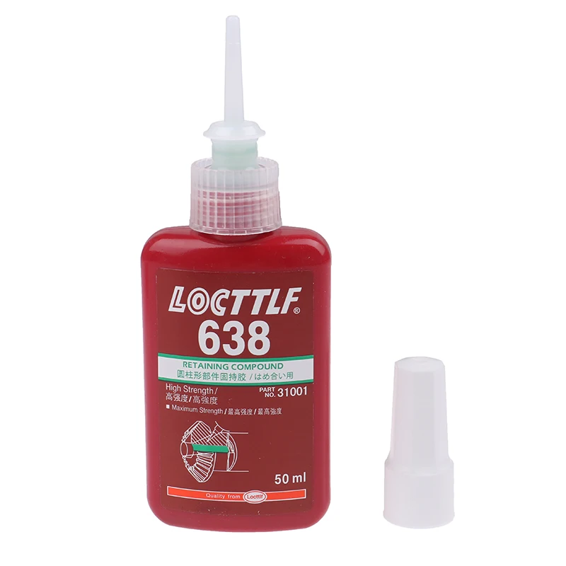 50ml 638 Retaining Compound Thread Locker Adhesive Glue Multi-purpose Use Home Supplies