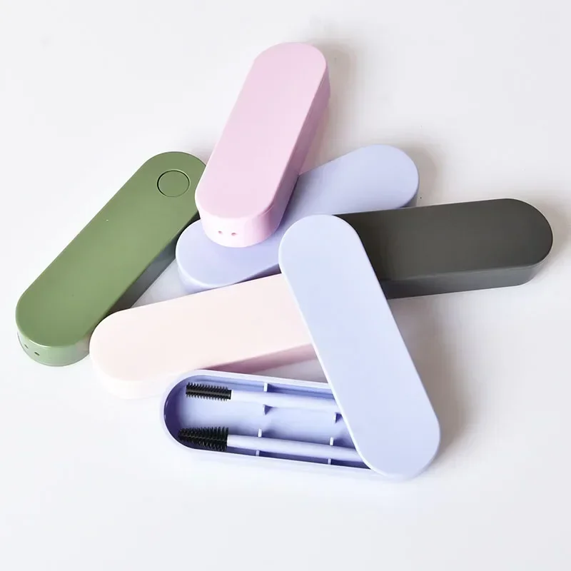Pennello per ciglia Bacchette per mascara Microbrush Forniture per estensione ciglia Pennelli per trucco per ciglia Pennello per ciglia riutilizzabile in silicone per sopracciglia