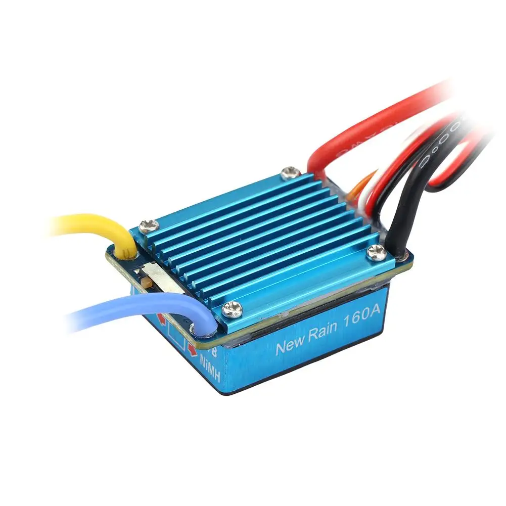 for 1 0 Waterproof Brushed ESC with 5V BEC T Plug for 1 1 2+ RC  - 3S Compatible