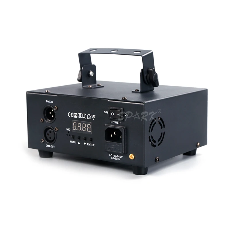 1W-30W Bluetooth APP-Controlled RGB Light - Mini Stage Full Color 3D Animation Wedding Light