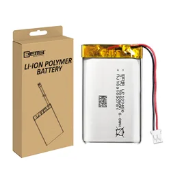 EEMB 103090/103395/103450/103454/103560/103684/104567/105884 3.7V rechargeable lithium polymer battery custom plug