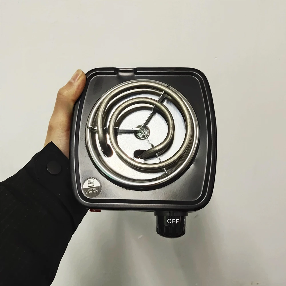 خمسة سرعات وضع التدفئة التلقائي درجة حرارة ثابتة وحماية الحرارة الزائدة النرجيلة موقد فحم الفحم الموقد لوحة ساخنة 500 واط
