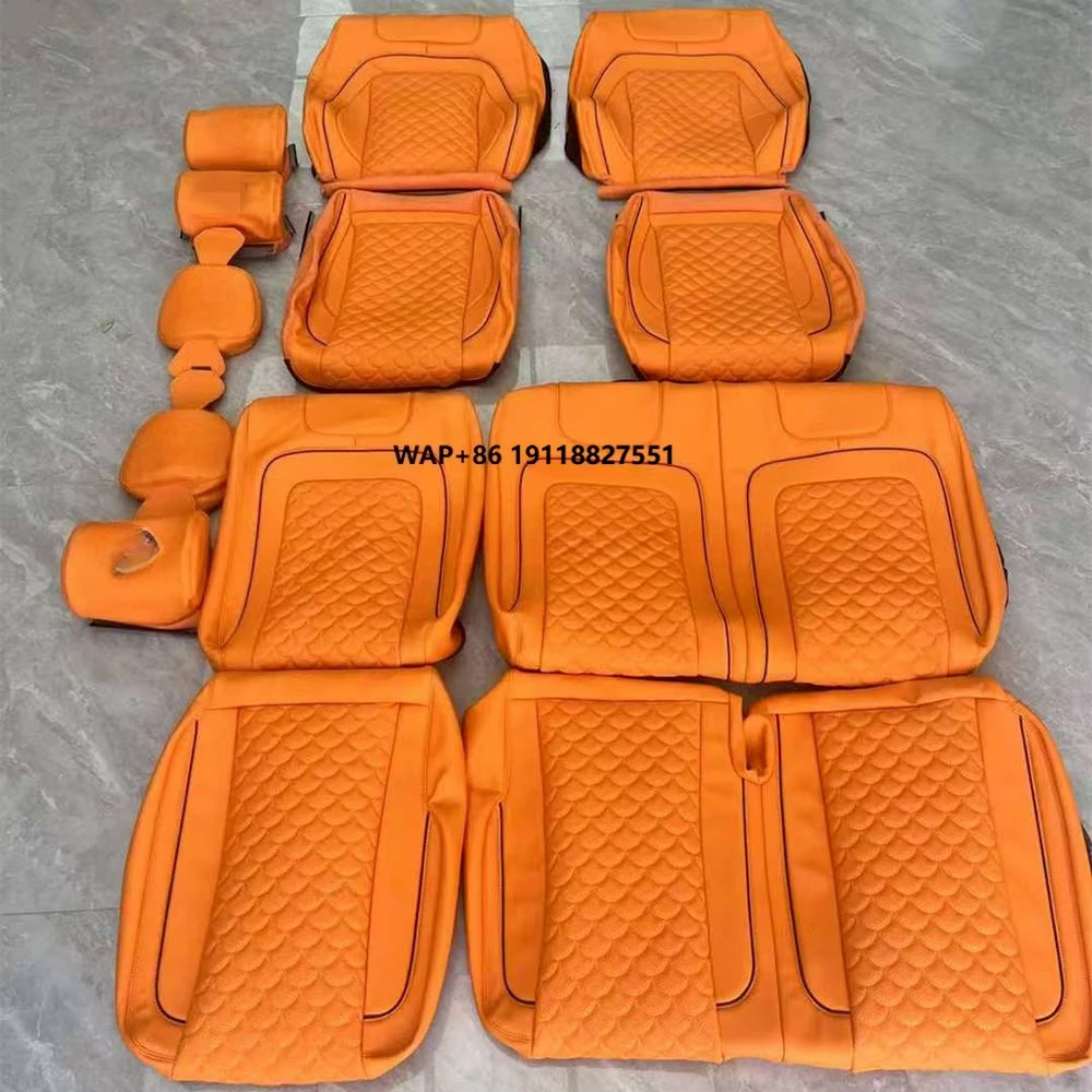 GSY Factory Wholesale G300 G350 G500 G550 G63 Custom Nappa Leather Aero Seat Seat Covers Replacement Commercial Vehicle Seats
