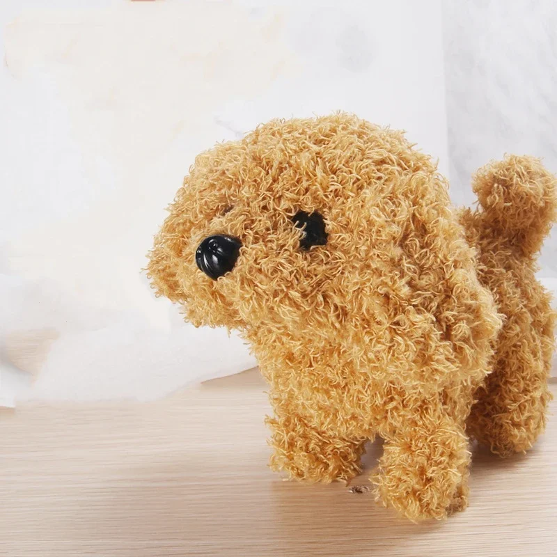 Pluche puppy Elektronisch speelgoed Hond Schattig Kinderen Slimme interactieve wandelingen Bellen Springt Wags Staart Baby Verjaardagscadeau