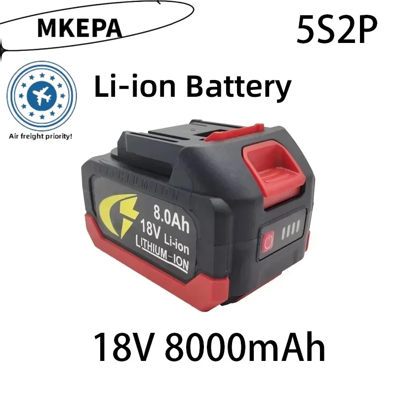 5S2P 18V Makita 18650 lithium battery can charge 8000mAh battery with high current and high discharge. Charger. 